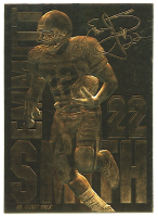 Emmitt Smith 1995 LE 23KT Gold Card at PristineAuction.com