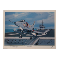 Everett Alvarez Signed Stan Stokes "Fallen Eagle" Lithograph (AIV) at PristineAuction.com