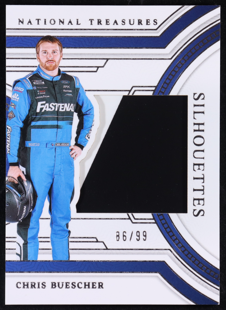 Chris Buescher 2024 Panini National Treasures Silhouettes #6 #86/99 at PristineAuction.com Chris Buescher 2024 Panini National Treasures Silhouettes #6 #86/99 at PristineAuction.com