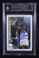 Shaquille O'Neal Signed 1992-93 NBA Hoops #442 RC (BGS) at PristineAuction.com