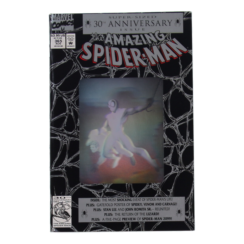 1992 "The Amazing Spider-Man" Issue #365 Marvel Comic Book at PristineAuction.com 1992 "The Amazing Spider-Man" Issue #365 Marvel Comic Book at PristineAuction.com