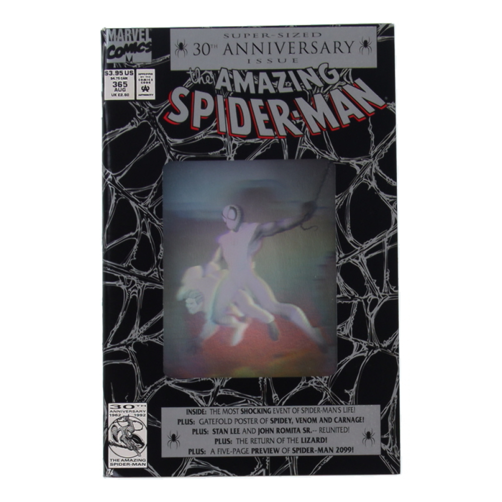 1992 "The Amazing Spider-Man" Issue #365 Marvel Comic Book at PristineAuction.com
