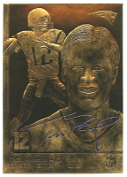 Tom Brady Merrick Mint Gold Card at PristineAuction.com