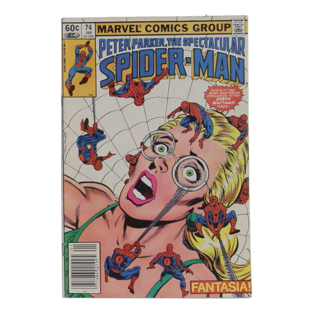 1983 "The Spectacular Spider-Man" Issue #74 Marvel Comic Book at PristineAuction.com