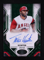 Torii Hunter 2025 Topps Tier One Prime Performers Autographs Green Foil #PPATH #29/49 at PristineAuction.com