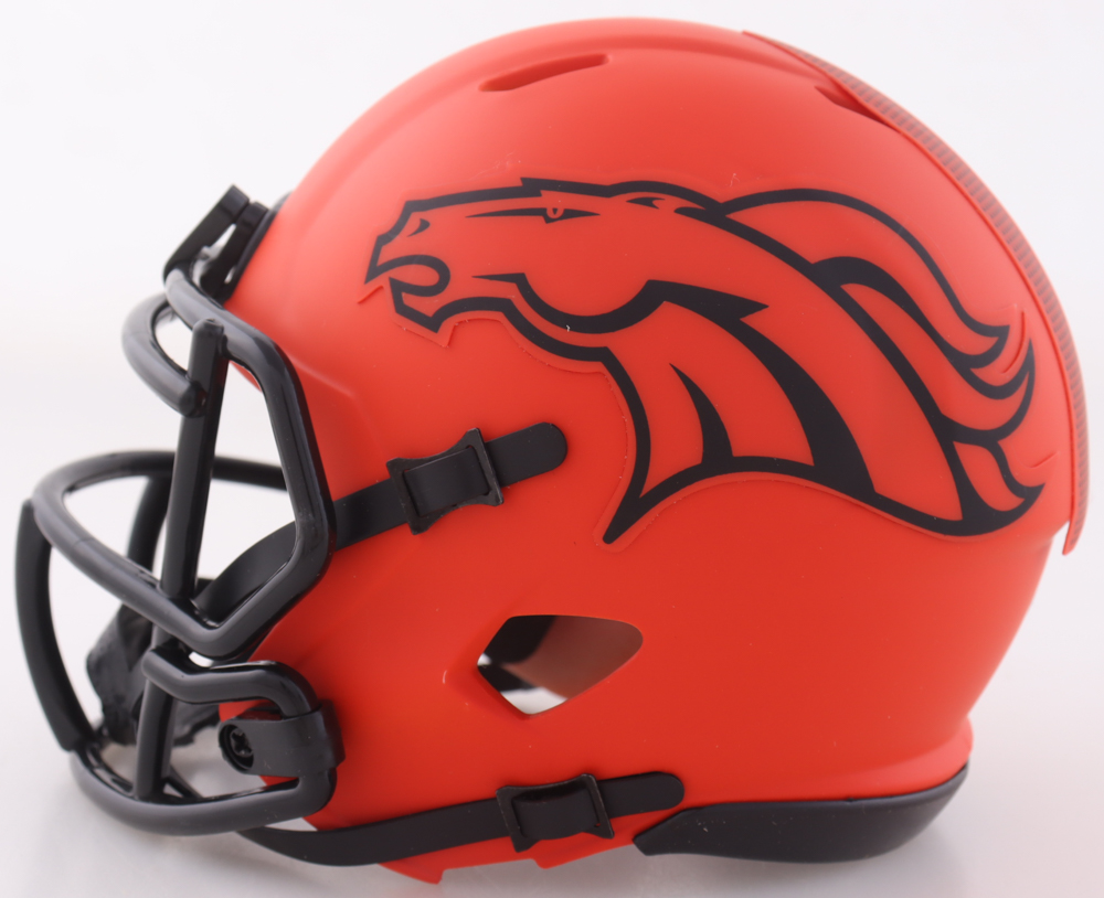 Rod Smith & Ed McCaffrey Signed Rave Alternate Speed Mini Helmet (Beckett) at PristineAuction.com Rod Smith & Ed McCaffrey Signed Rave Alternate Speed Mini Helmet (Beckett) at PristineAuction.com