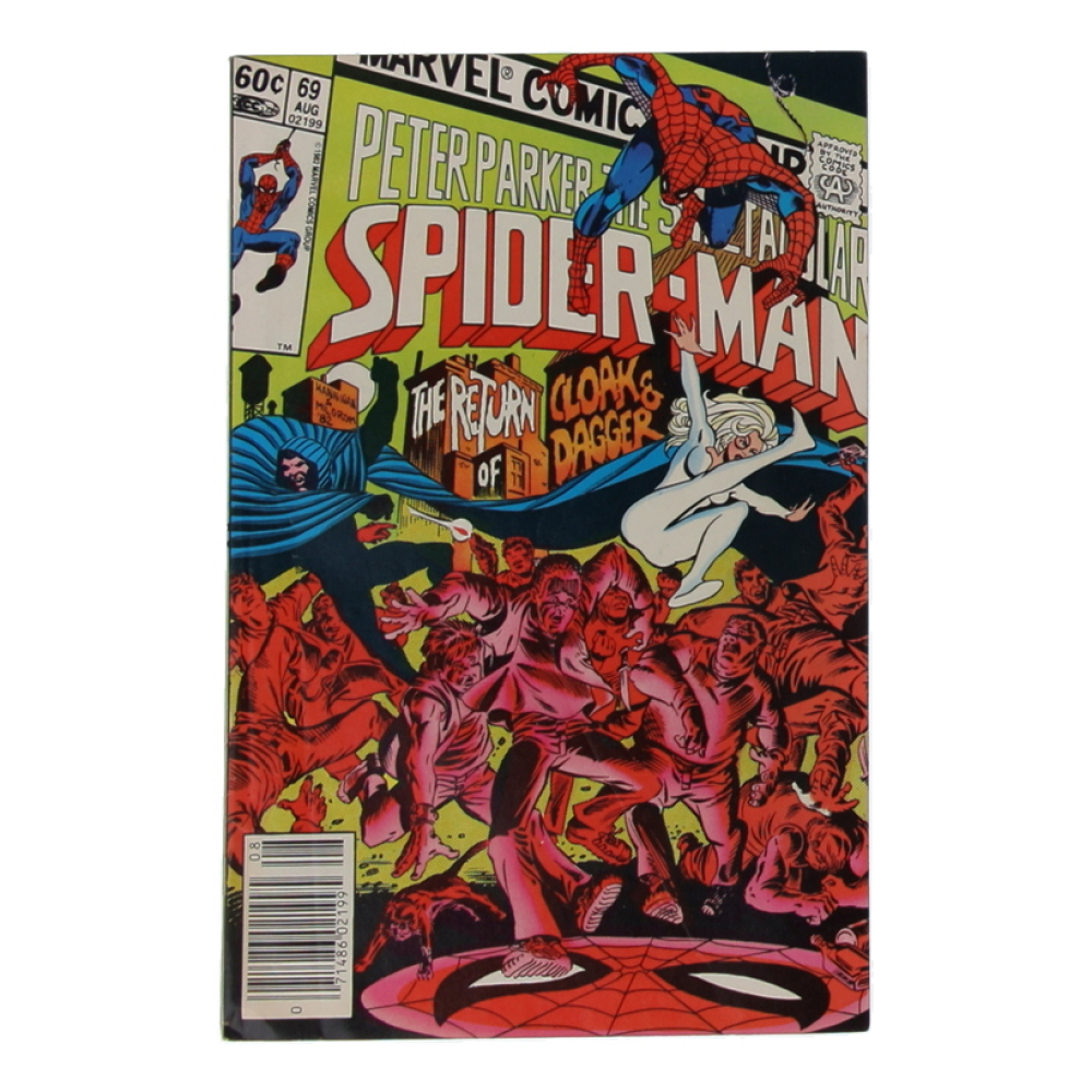1982 "The Spectacular Spider-Man" Issue #69 Marvel Comic Book at PristineAuction.com