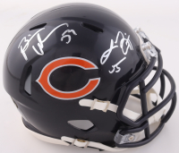 Brian Urlacher & Lance Briggs Signed Bears Speed Mini Helmet (JSA) at PristineAuction.com