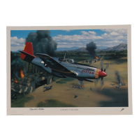 Charles McGee Signed Stan Stokes "A Perfect Record" Lithograph (AIV) at PristineAuction.com