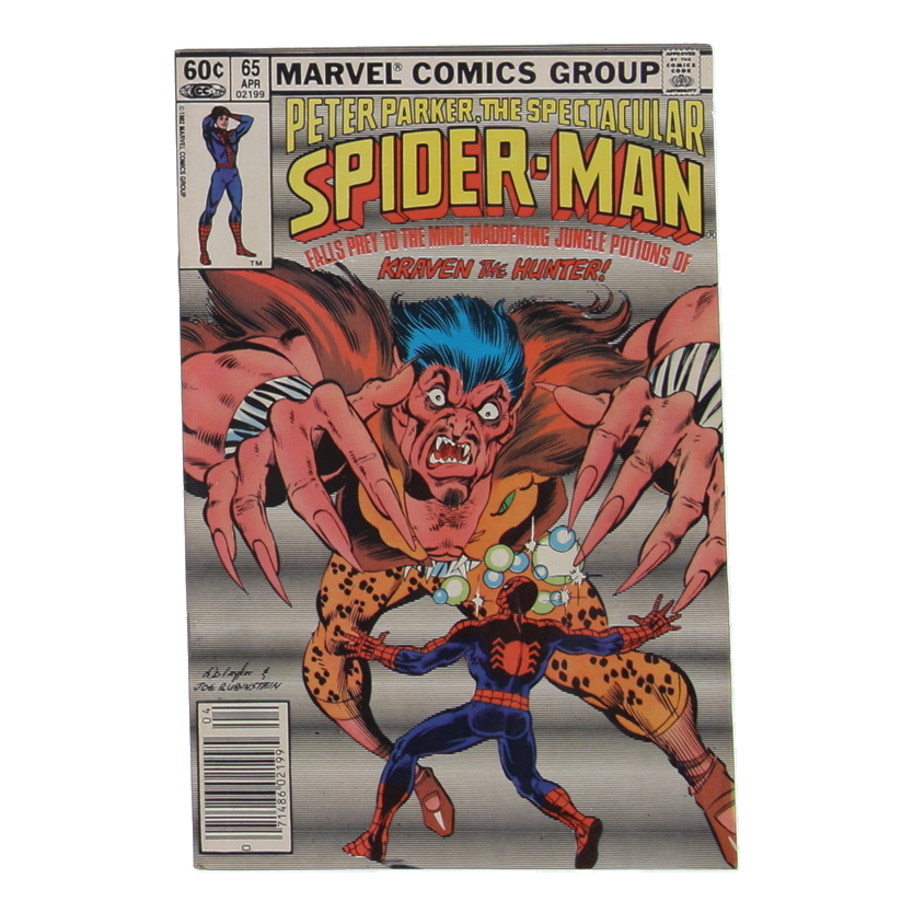 1982 "The Spectacular Spider-Man" Issue #65 Marvel Comic Book at PristineAuction.com 1982 "The Spectacular Spider-Man" Issue #65 Marvel Comic Book at PristineAuction.com