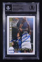 Shaquille O'Neal Signed 1992-93 NBA Hoops #442 RC (BGS) at PristineAuction.com