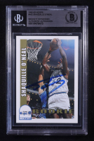 Shaquille O'Neal Signed 1992-93 NBA Hoops #442 RC (BGS) at PristineAuction.com