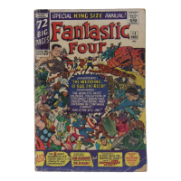 1965 "Fantastic Four Annual" Issue #3 Marvel Comic Book at PristineAuction.com