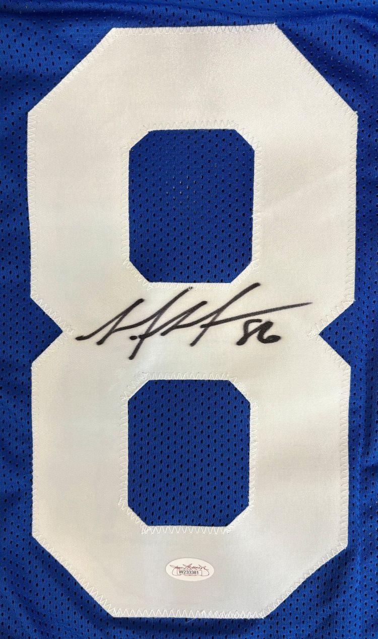 Mario Manningham Signed Jersey (JSA) at PristineAuction.com Mario Manningham Signed Jersey (JSA) at PristineAuction.com