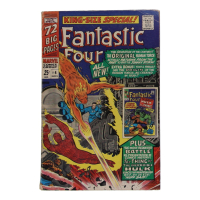 1966 "Fantastic Four Annual" Issue #4 Marvel Comic Book at PristineAuction.com