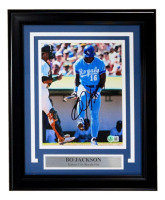 Bo Jackson Signed Royals Custom Framed Photo (Beckett) at PristineAuction.com