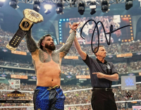 Jey Uso Signed WWE 8x10 Photo (Fanatics) at PristineAuction.com