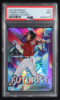 2021 Bowman Chrome Futurist Refractors #FUTCC (PSA 9) at PristineAuction.com