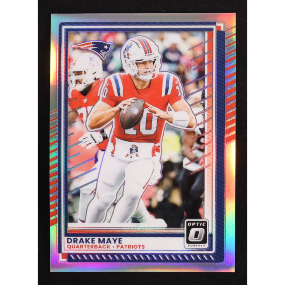 Drake Maye 2025 Donruss Optic Holo #47 at PristineAuction.com