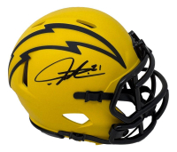 LaDainian Tomlinson Signed Chargers Rave Alternate Speed Mini Helmet (Beckett) at PristineAuction.com