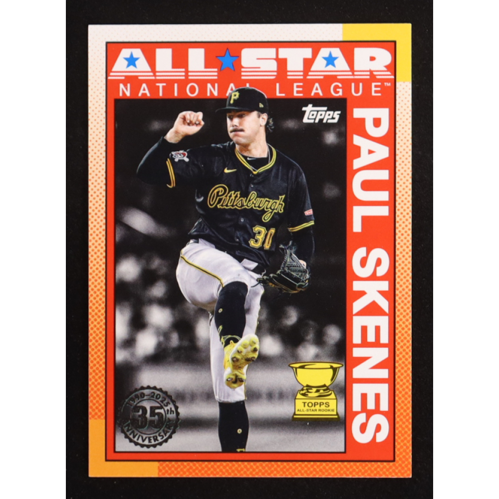 Paul Skenes 2025 Topps '90 Topps All Star #90AS17 at PristineAuction.com