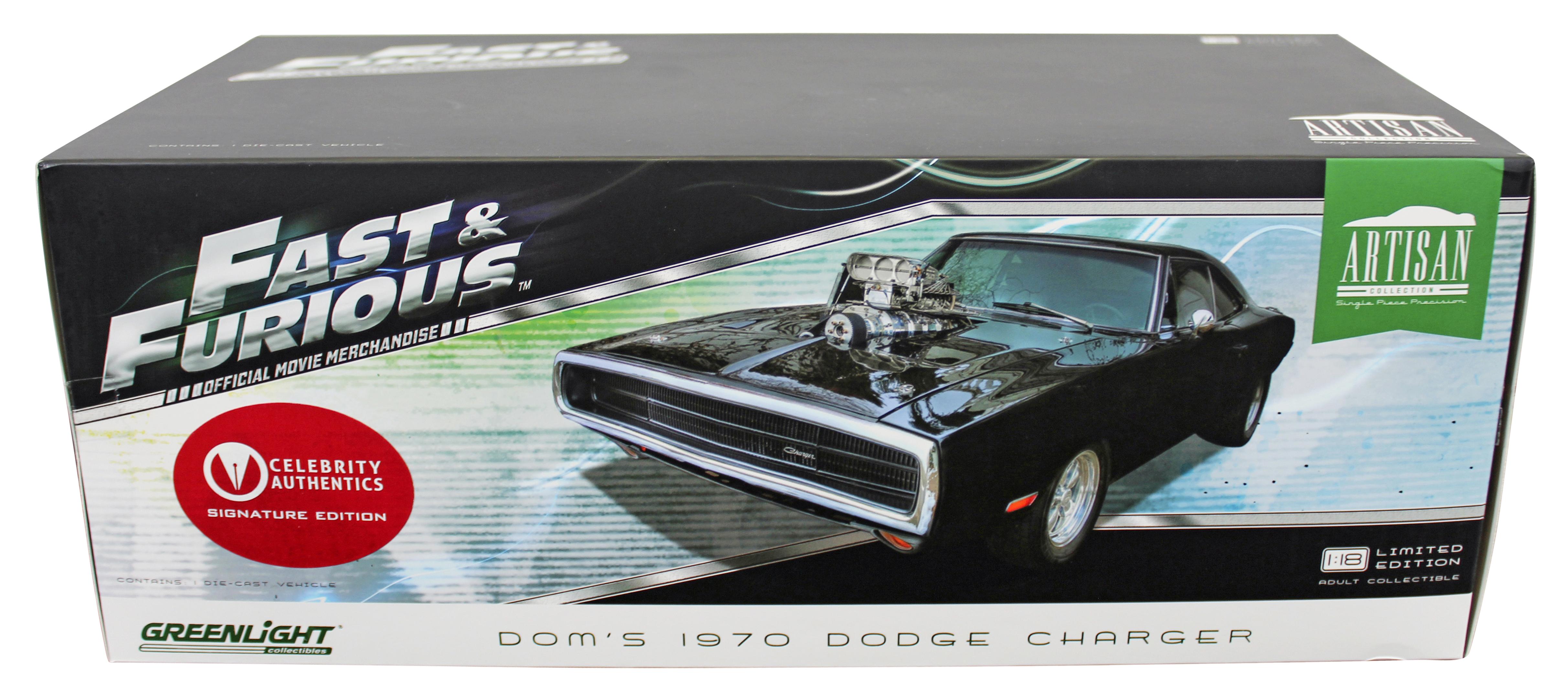 Michelle Rodriguez Signed "Fast & Furious" Dom's 1970 Dodge Charger 1:18 Scale Die-Cast Car Inscribed "Letty" (Celebrity Authentics) at PristineAuction.com Michelle Rodriguez Signed "Fast & Furious" Dom's 1970 Dodge Charger 1:18 Scale Die-Cast Car Inscribed "Letty" (Celebrity Authentics) at PristineAuction.com