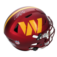 Terry McLaurin Signed Commanders Full-Size Authentic On-Field Speedflex Helmet (Beckett) at PristineAuction.com