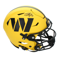 Terry McLaurin Signed Commanders Full-Size Authentic On-Field Rave Alternate Speedflex Helmet (Beckett) at PristineAuction.com