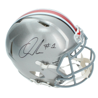 Quinshon Judkins Signed Ohio State Buckeyes Full-Size Authentic On-Field Speedflex Helmet (Beckett) at PristineAuction.com