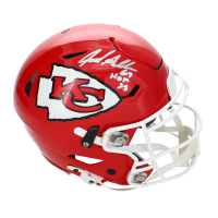 Jared Allen Signed Chiefs Full-Size Authentic On-Field Speedflex Helmet Inscribed "HOF 25" (Beckett) at PristineAuction.com
