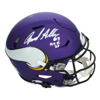 Jared Allen Signed Vikings Full-Size Authentic On-Field Speedflex Helmet Inscribed "HOF 25" (Beckett) at PristineAuction.com
