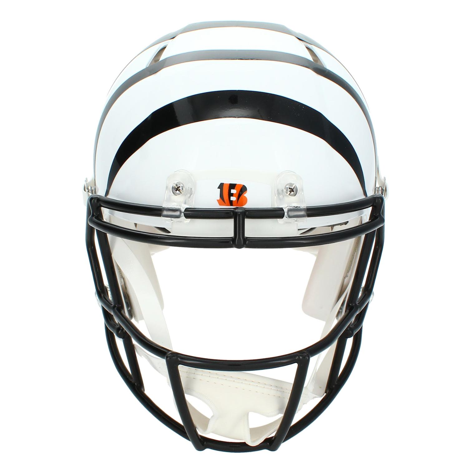 Chase Brown Signed Bengals Full-Size Authentic On-Field Alternate Speed Helmet (Beckett) at PristineAuction.com Chase Brown Signed Bengals Full-Size Authentic On-Field Alternate Speed Helmet (Beckett) at PristineAuction.com