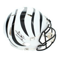 Chase Brown Signed Bengals Full-Size Authentic On-Field Alternate Speed Helmet (Beckett) at PristineAuction.com