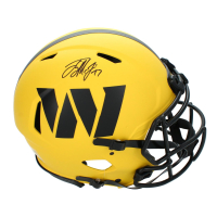 Terry McLaurin Signed Commanders Full-Size Authentic On-Field Rave Alternate Speed Helmet (Beckett) at PristineAuction.com