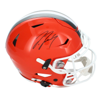 Jerry Jeudy Signed Browns Full-Size Authentic On-Field Speedflex Helmet (Beckett) at PristineAuction.com