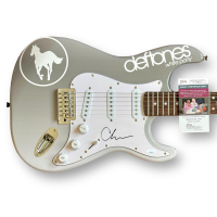 Chino Moreno Signed "Deftones" Custom Stratocaster Guitar (JSA) at PristineAuction.com