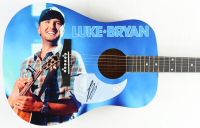 Luke Bryan Signed 38" Acoustic Guitar (AutographCOA) at PristineAuction.com