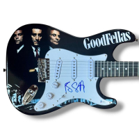 Ray Liotta Signed "Goodfellas" Custom Stratocaster Guitar (Beckett) at PristineAuction.com