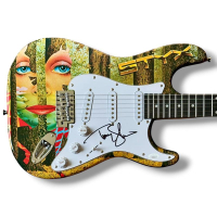 Tommy Shaw Signed "Styx" Custom Stratocaster Style Guitar (JSA) at PristineAuction.com