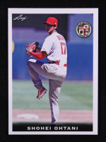 Shohei Ohtani 2018 Leaf National Convention Shohei Ohtani #Rookie04 RC at PristineAuction.com