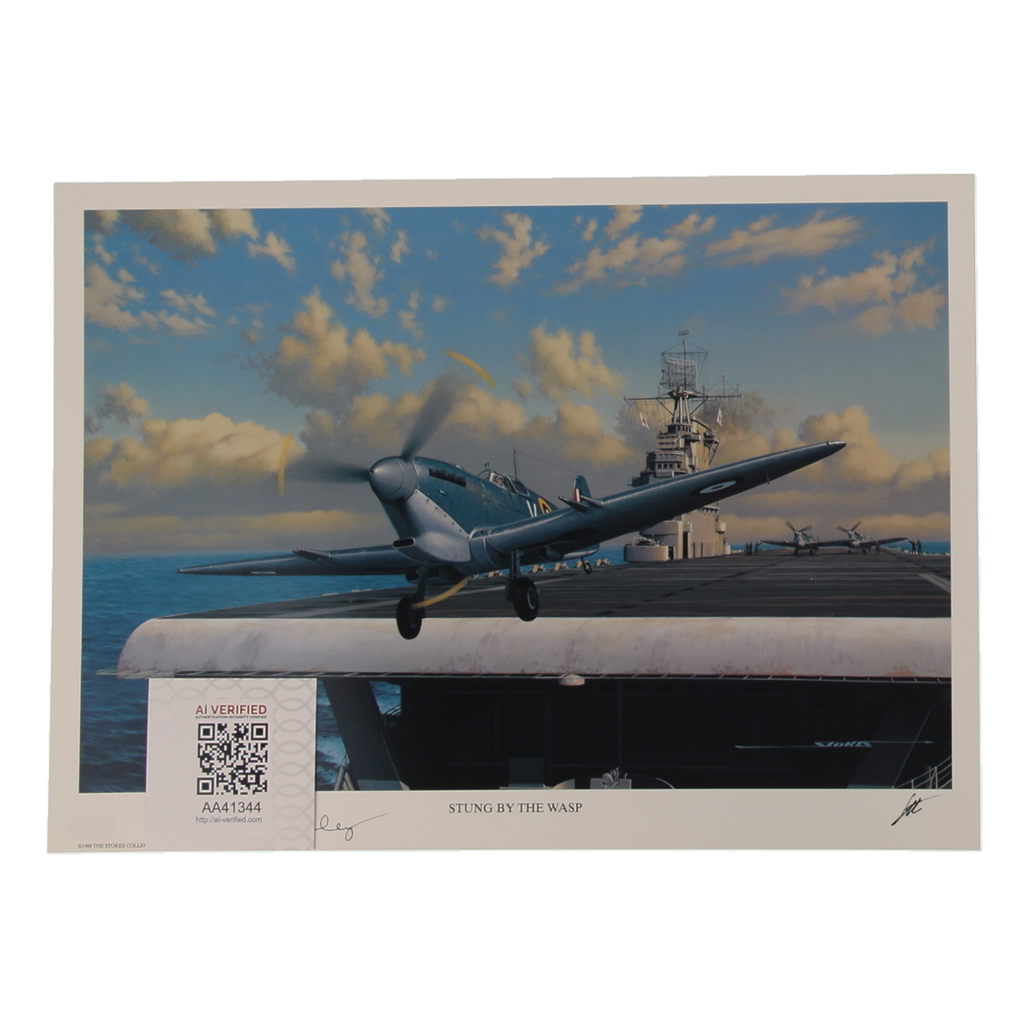 Reade F. Tilley Signed Stan Stokes "Stung By The Wasp" Lithograph (AIV) at PristineAuction.com Reade F. Tilley Signed Stan Stokes "Stung By The Wasp" Lithograph (AIV) at PristineAuction.com