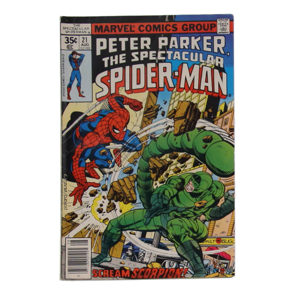 1978 "The Spectacular Spider-Man" Issue #21 Marvel Comic Book at PristineAuction.com