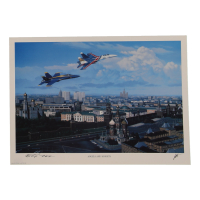 Roy "Butch" Voris Signed Stan Stokes "Angels and Knights" Lithograph (AIV) at PristineAuction.com