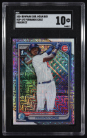 Fernando Cruz 2024 Bowman Chrome Mega Box Prospects #BCP197 (SGC 10) at PristineAuction.com