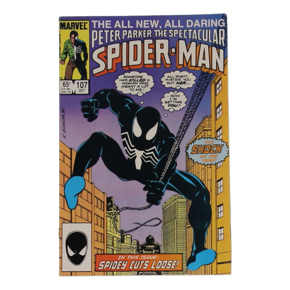 1985 "The Spectacular Spider-Man" Issue #107 Marvel Comic Book at PristineAuction.com