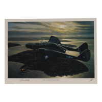 Leonard Hall Signed Stan Stokes "Bite Of The Black Widow" Lithograph (AIV) at PristineAuction.com