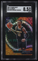 Ja Morant 2020-21 Select Prizms Red White Orange Shimmer #255 (SGC 8.5) at PristineAuction.com