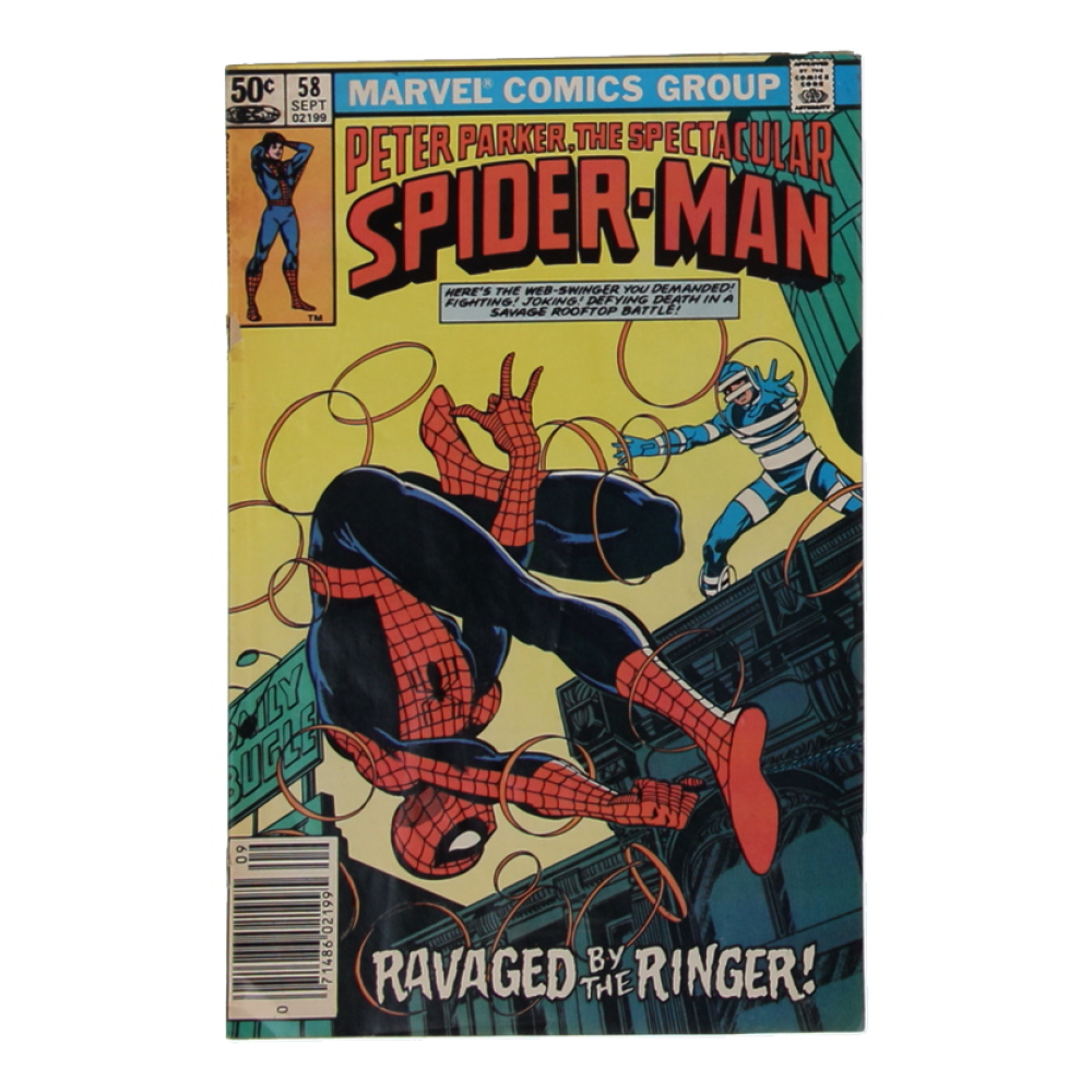 1981 "The Spectacular Spider-Man" Issue #58 Marvel Comic Book at PristineAuction.com