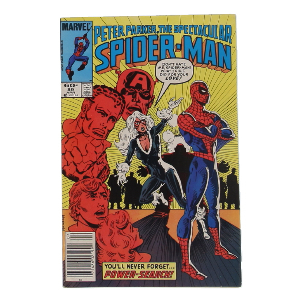1984 "The Spectacular Spider-Man" Issue #89 Marvel Comic Book at PristineAuction.com