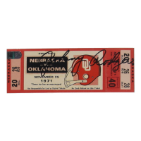 Johnny Rodgers Signed 1971 "Game of the Century" Replica Ticket (AIV) at PristineAuction.com